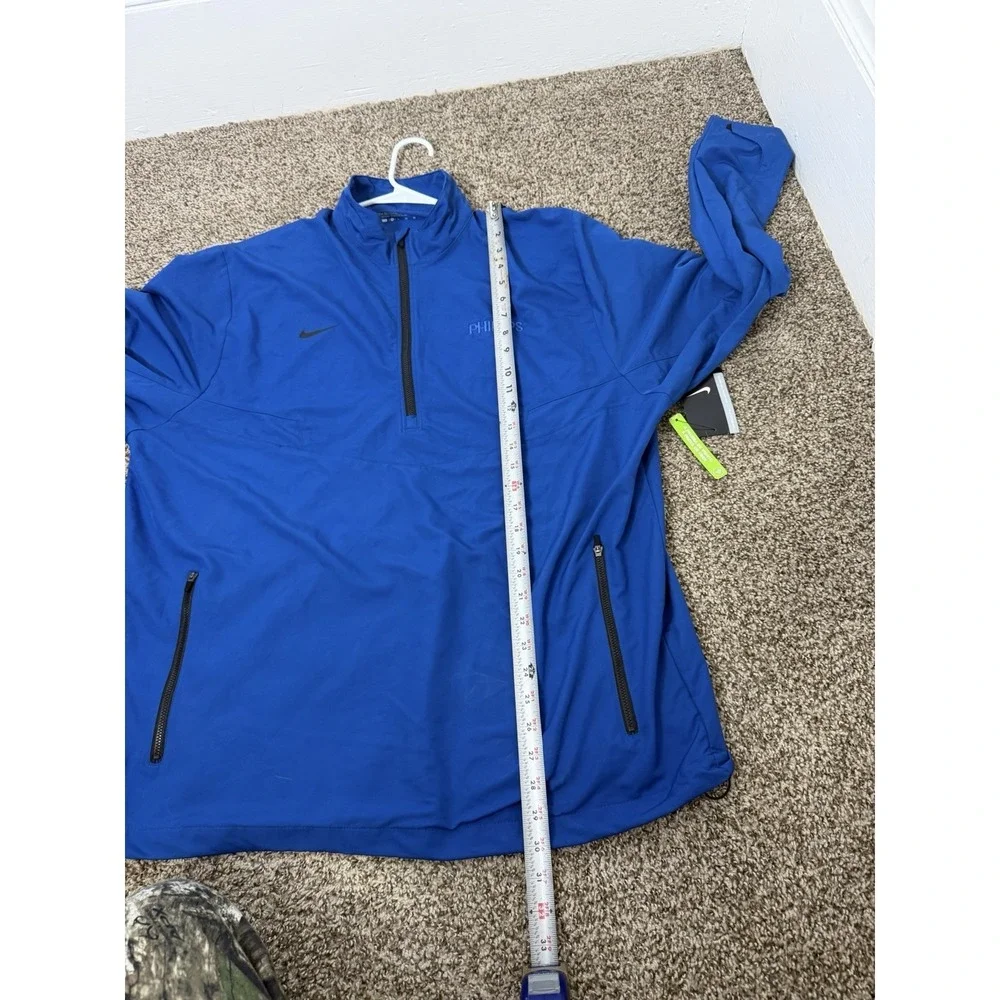 Nike PGA Golf Windbreaker Jacket Promo‎ Pullover Broadsoft Mens XL NEW Blue